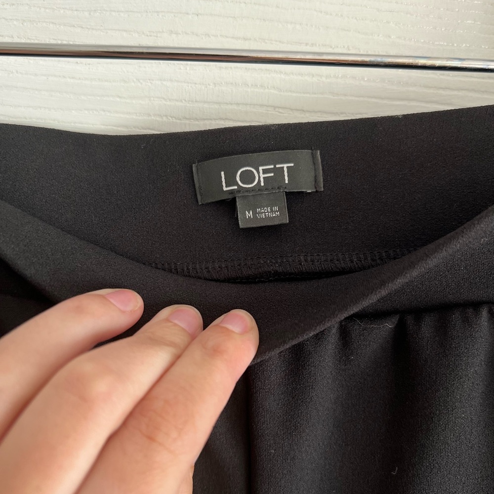 Loft Pleated Pull On Culottes - image 7